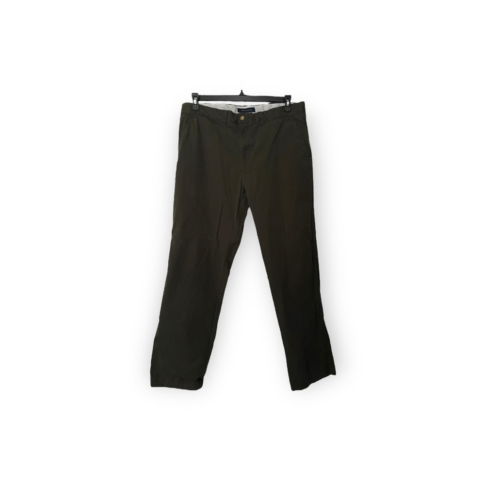 Tommy Hilfiger Men's Dark Green Chinos